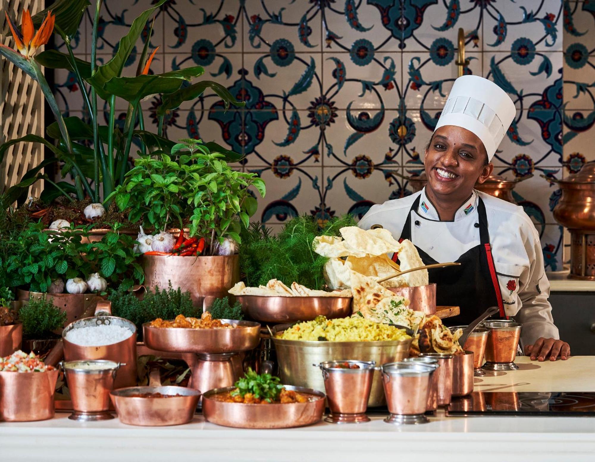 فندق ذا أويستر بوكس Umhlanga Rocks المظهر الخارجي الصورة Indian cuisine